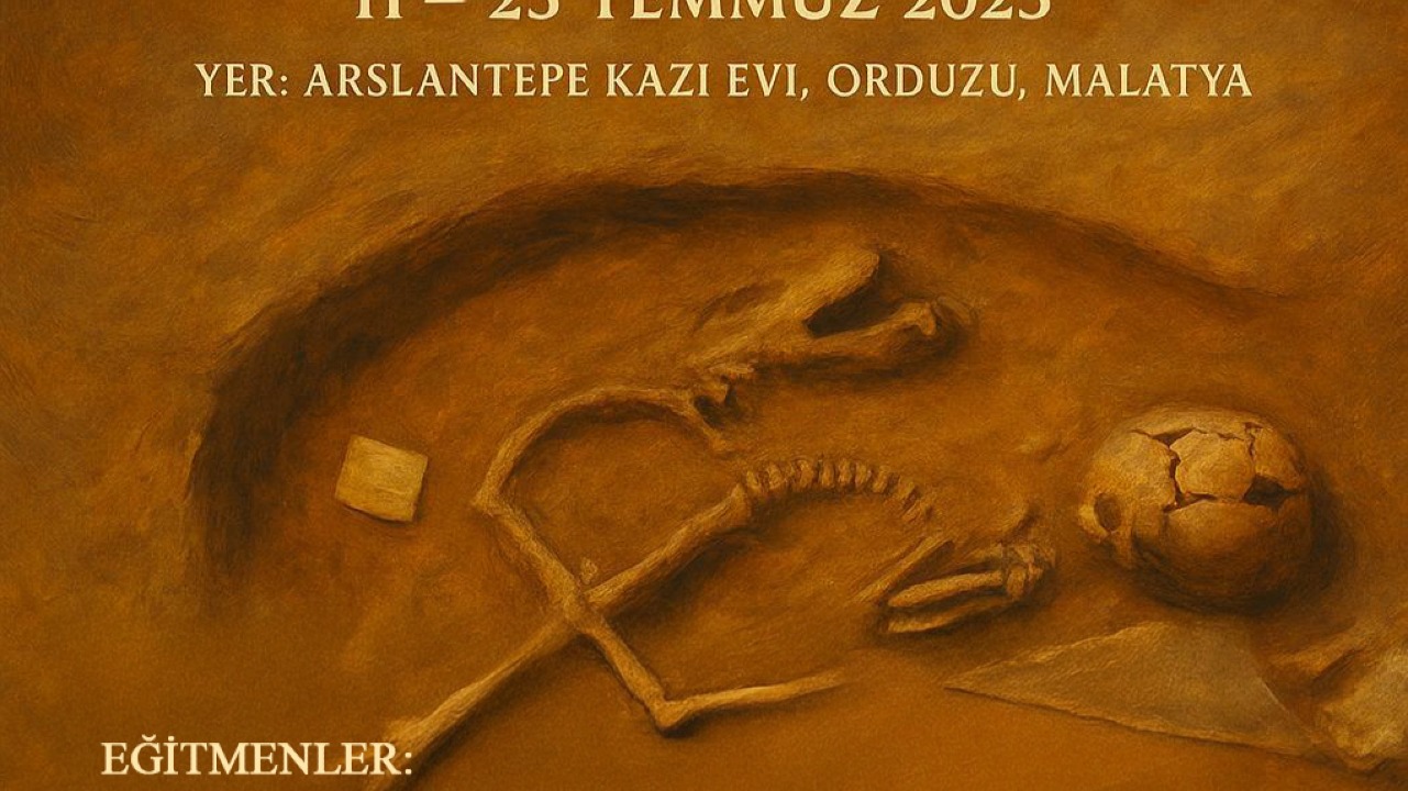 Arslantepe’de ilk kez uygulamalı biyoarkeoloji eğitimi düzenleniyor.