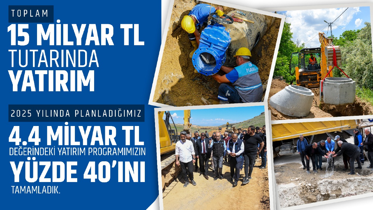 “15 Milyar TL’lik Altyapı Yatırımı Hedefliyoruz”