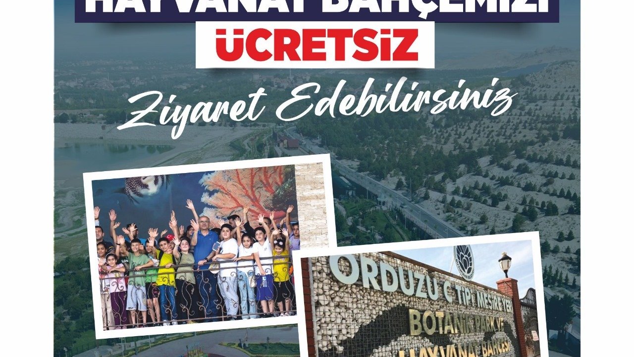  4 Ekim'de Hayvanat Bahçesine girişler ücretsiz