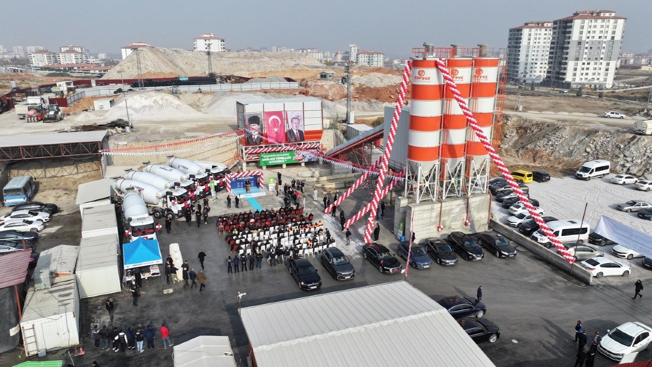 “2.Beton Santralimiz Şehrimize Hayırlı Olsun”