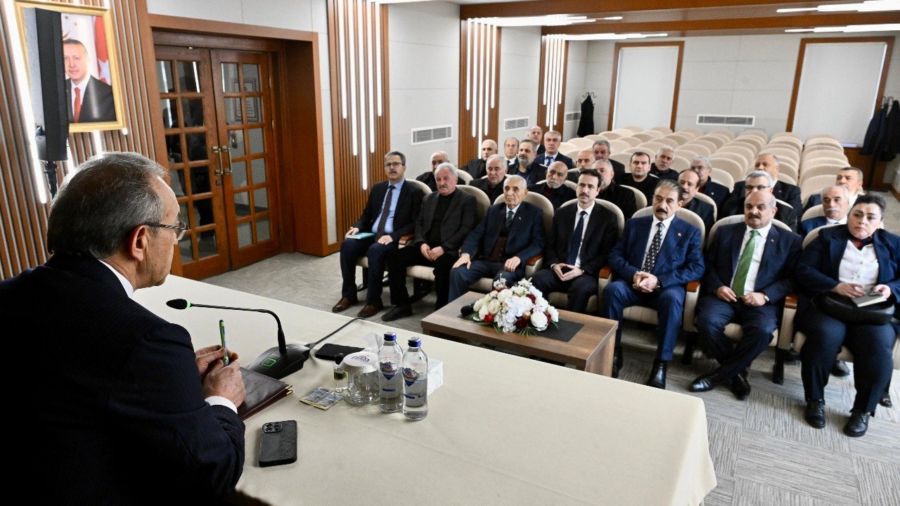 Vali Seddar Yavuz Esnaf Odaları İstişare Toplantısı’na Katıldı