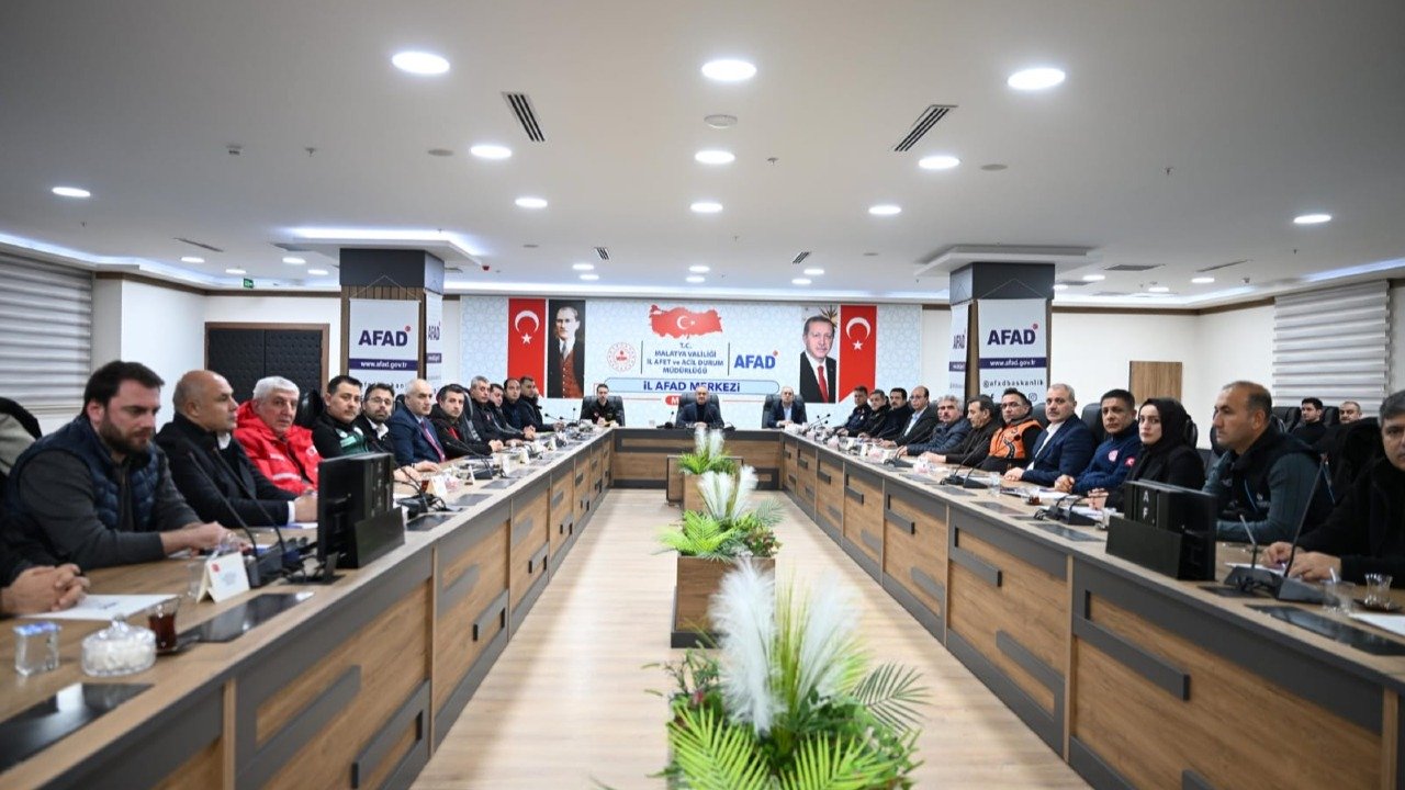 Vali Seddar Yavuz Başkanlığında Afet Koordinasyon Toplantısı Gerçekleştirildi