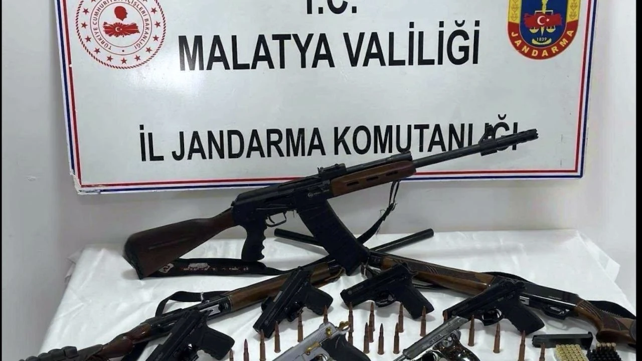 Doğanşehir’de Kaçak Silah Operasyonu: Cephanelik Ele Geçirildi