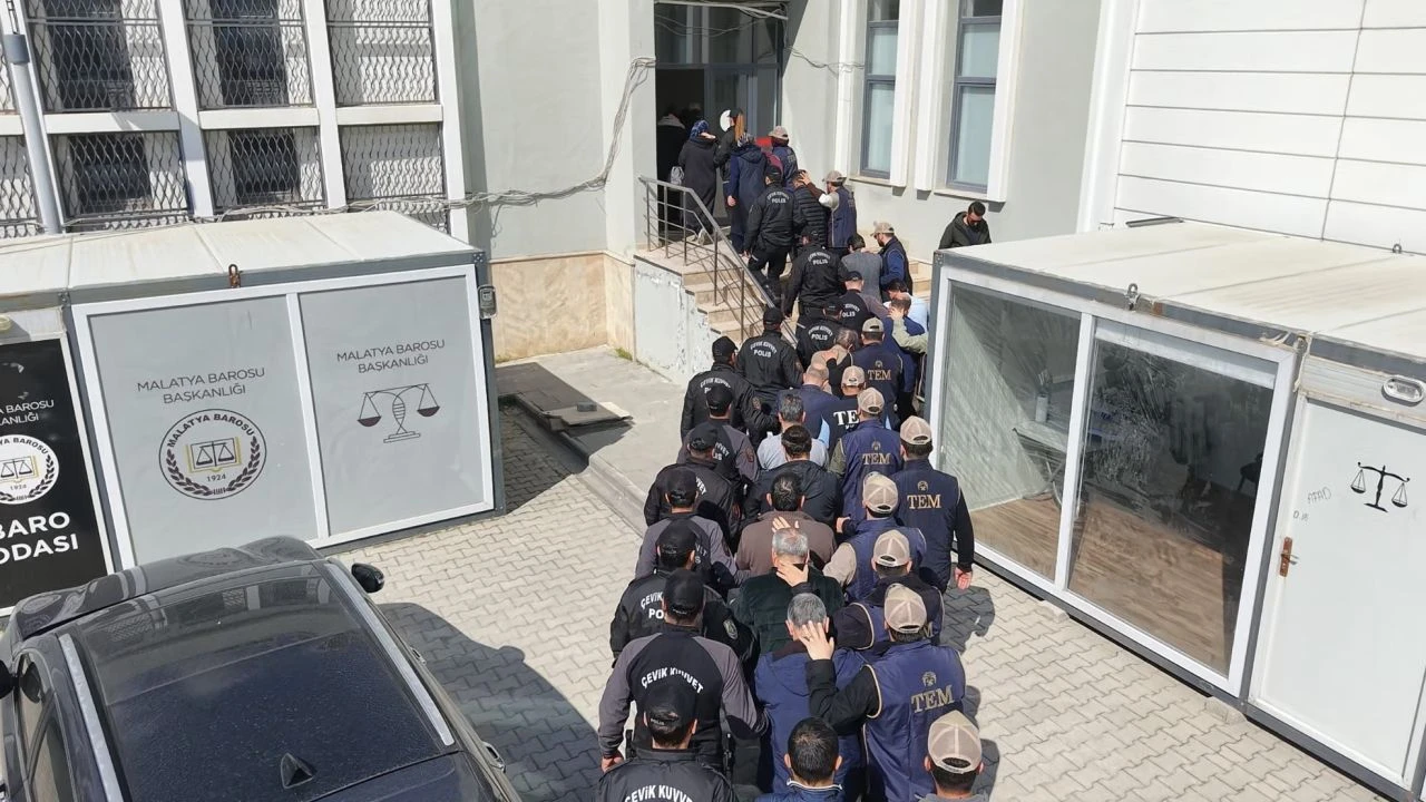 Malatya merkezli FETÖ operasyonunda 10 tutuklama