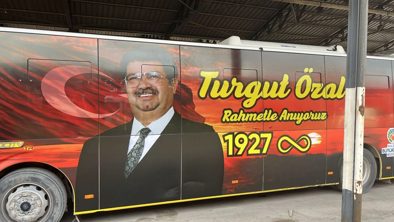 Malatya’da Turgut Özal İçin Anlamlı Vefa: Özel Otobüs Yollara Çıkıyor