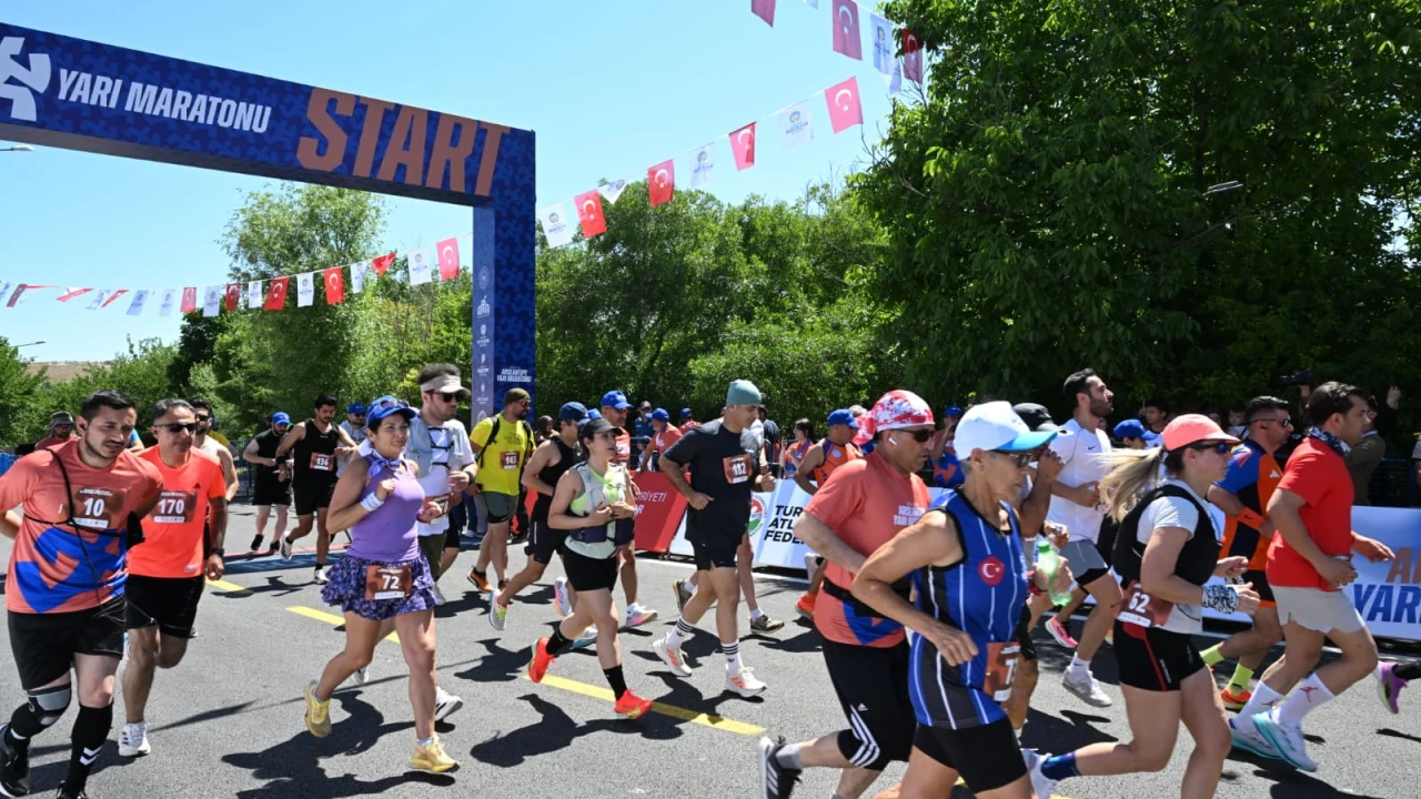 Malatya Arslantepe Yarı Maratonu Tamamlandı