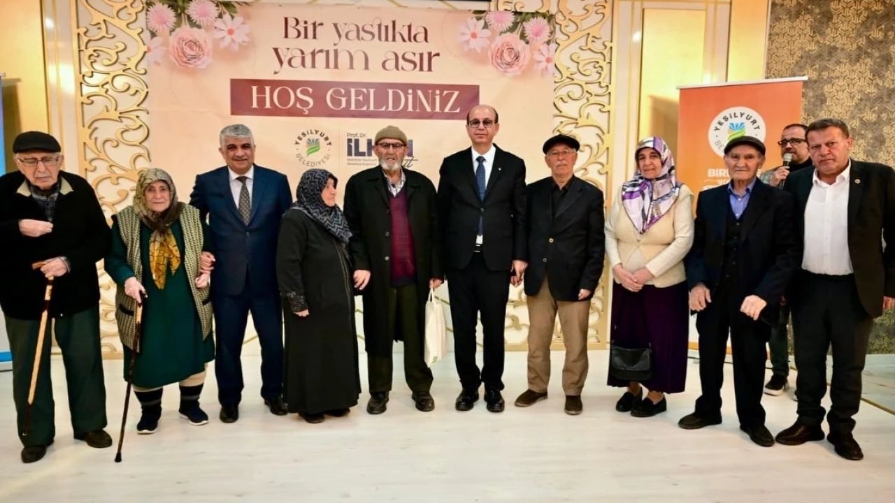 Yeşilyurt’ta ‘Bir Yastıkta Yarım Asır’ Programında Duygusal Buluşma