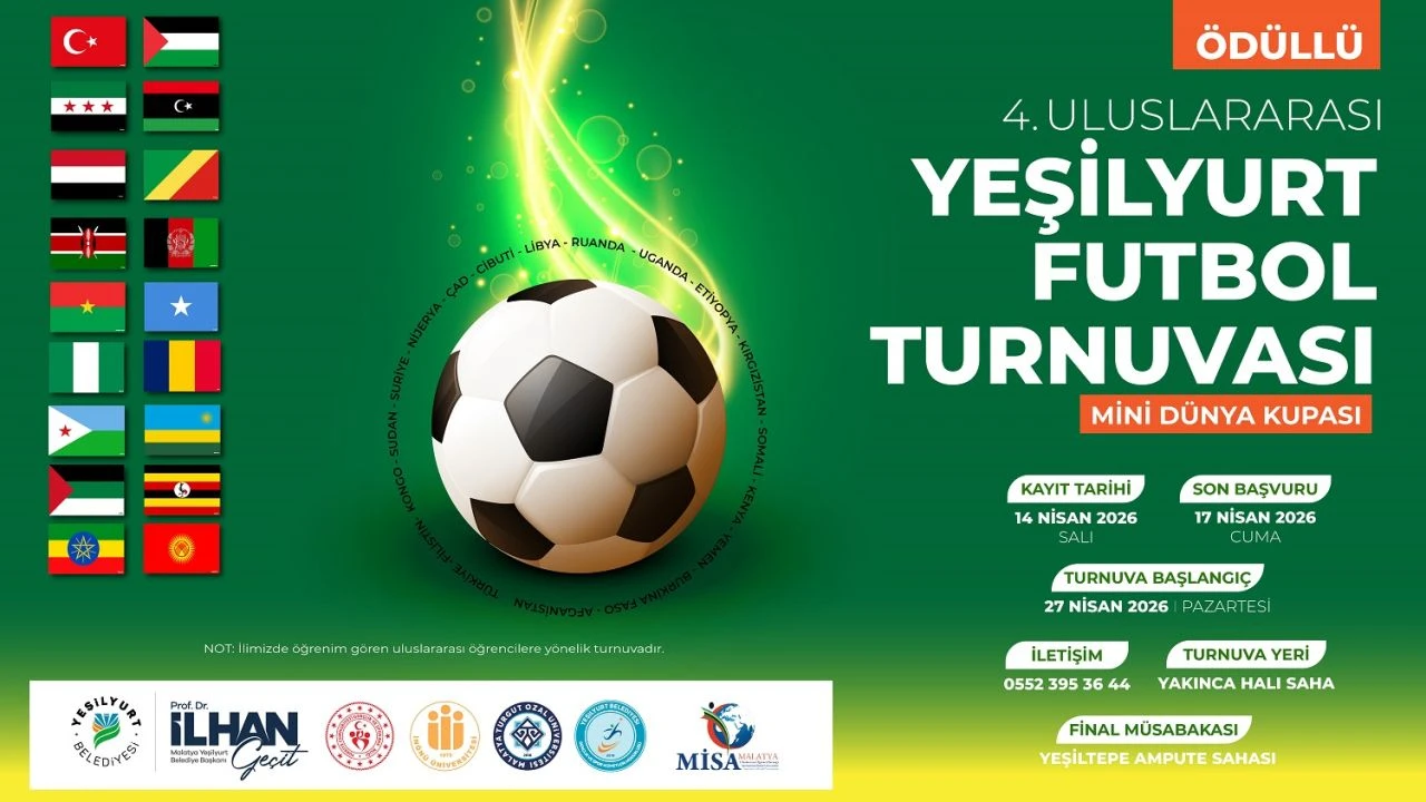 Yeşilyurt’ta Mini Dünya Kupası Başlıyor